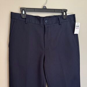 Classic Navy Blue Trousers Van Heusen